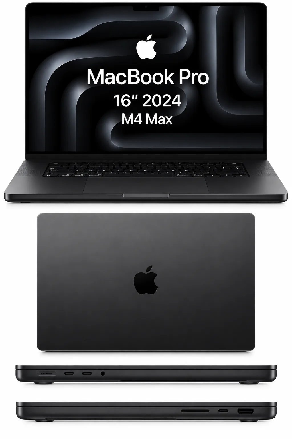 Apple MacBook Pro (16" 2024, M4 Max) — Ілюстративне фото — колір може відрізнятися