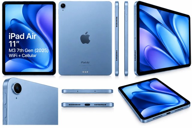 Apple iPad Air 11" M3 7th Gen (2025) WiFi + Cellular