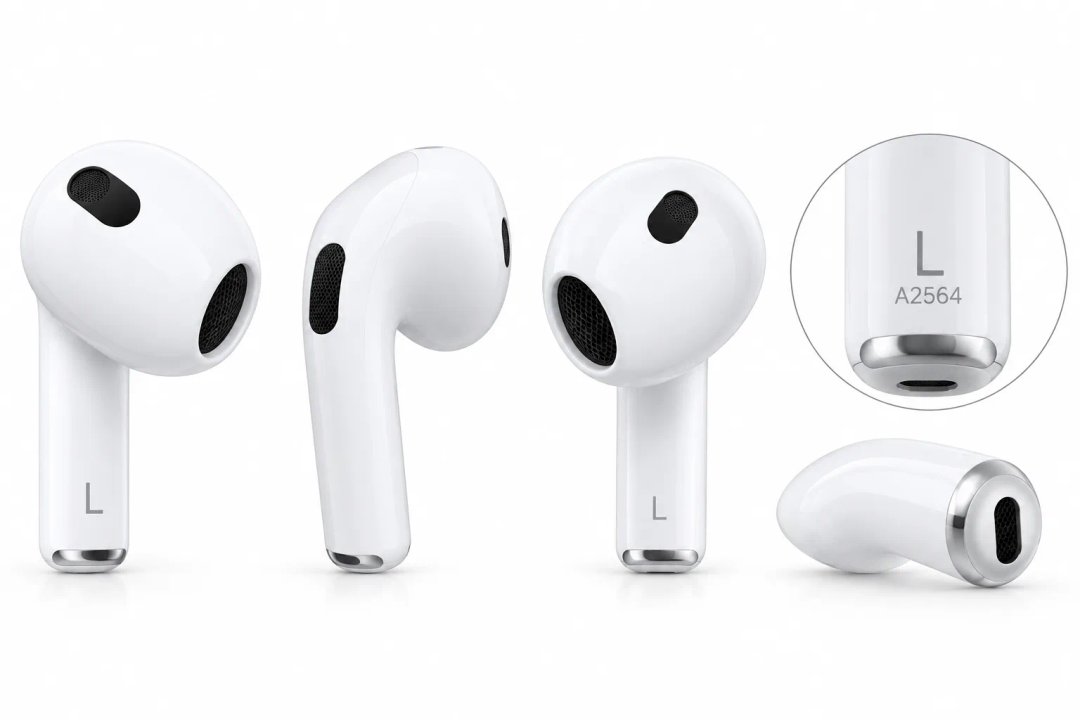 Apple Left AirPod 3 - A2564 — Ілюстративне фото — колір може відрізнятися