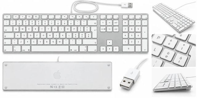 Apple Wired Keyboard A1243 (ITA)