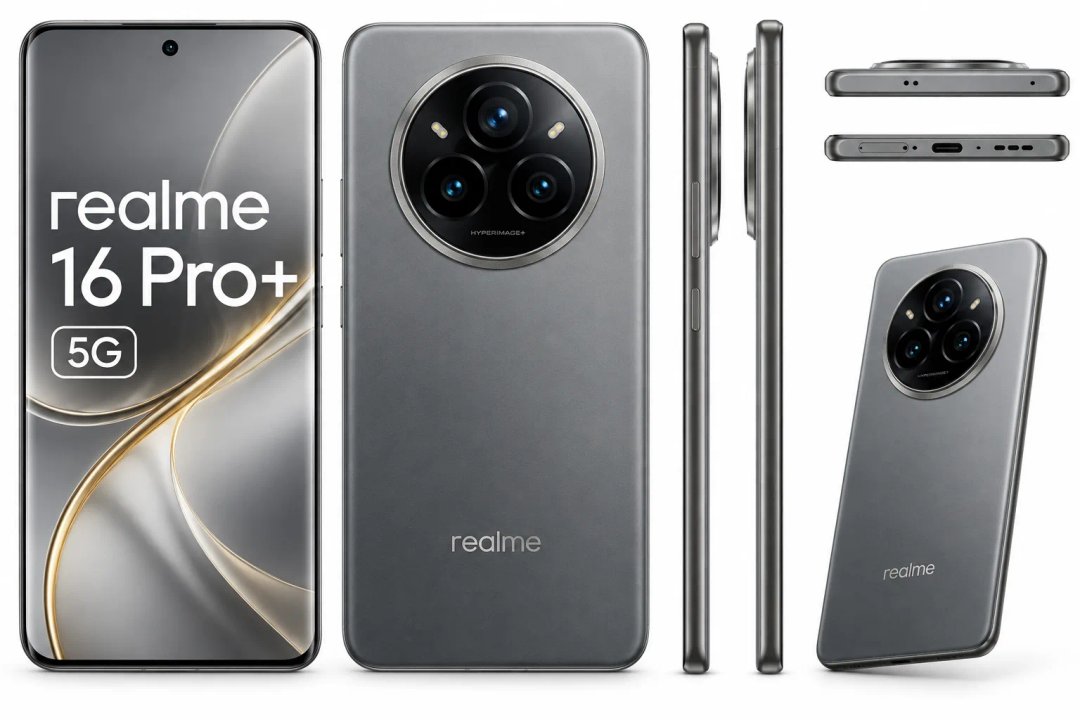 Realme 16 Pro Plus 5G — Ілюстративне фото — колір може відрізнятися