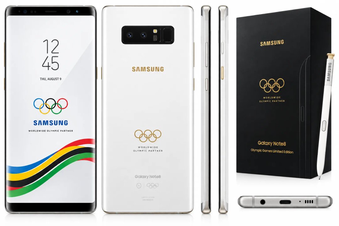 Samsung Galaxy Note 8 Olympic Games Limited Edition N950N — Ілюстративне фото — колір може відрізнятися