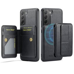 Dbramante1928 Galaxy S23 Plus - Stockholm 2-in-1 Wallet + Magnetic Cradle - Black 1