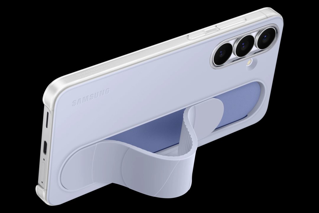 Samsung Galaxy S25 Plus - Standing Grip Case - Gray