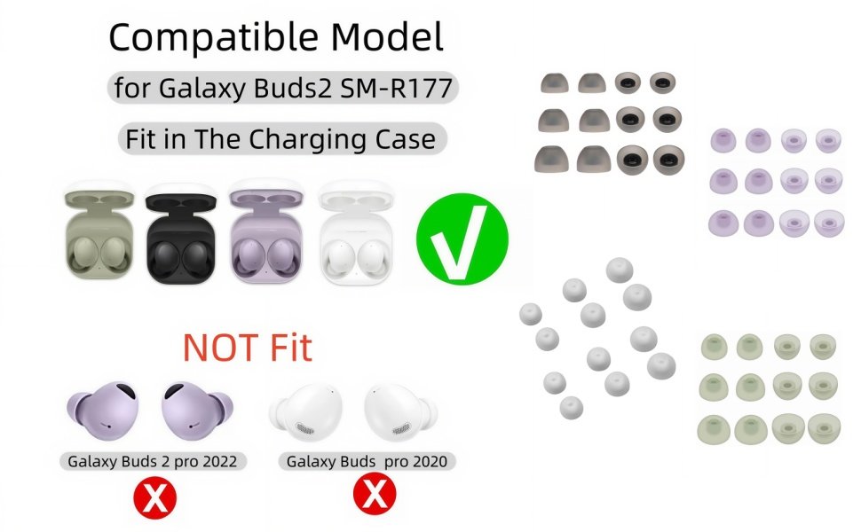 Samsung Galaxy Buds 2 SM-R177 Charging Case — Ілюстративне фото — колір може відрізнятися