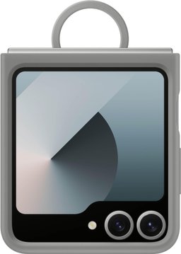 Samsung Galaxy Z Flip5 - Silicone Case with Ring - Mint 1