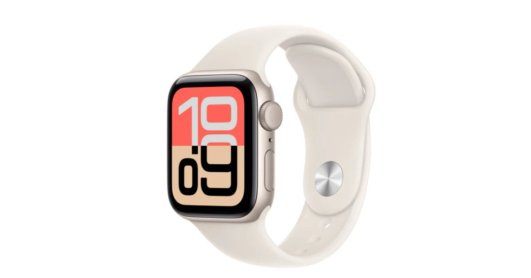 Apple Watch SE 3 (2025) 44mm GPS+Cellular Aluminum Case — Ілюстративне фото — колір може відрізнятися