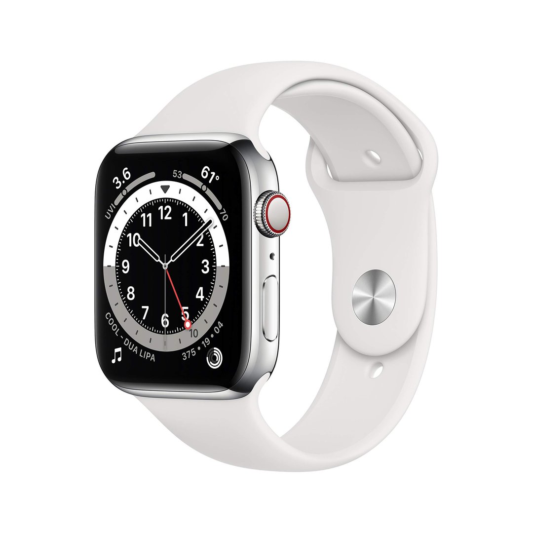 Apple Watch Series 6 44mm GPS + Cellular Aluminum case — Ілюстративне фото — колір може відрізнятися