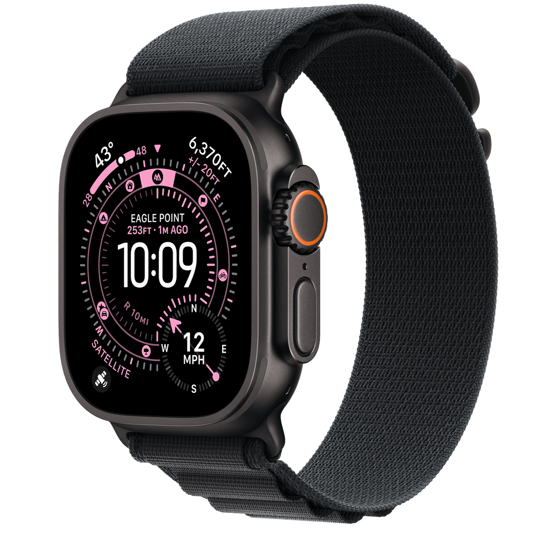 Apple Watch Ultra 3 49mm GPS+Cellular Titanium Case — Ілюстративне фото — колір може відрізнятися
