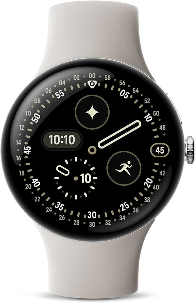 Google Pixel Watch 4 45mm WiFi — Ілюстративне фото — колір може відрізнятися