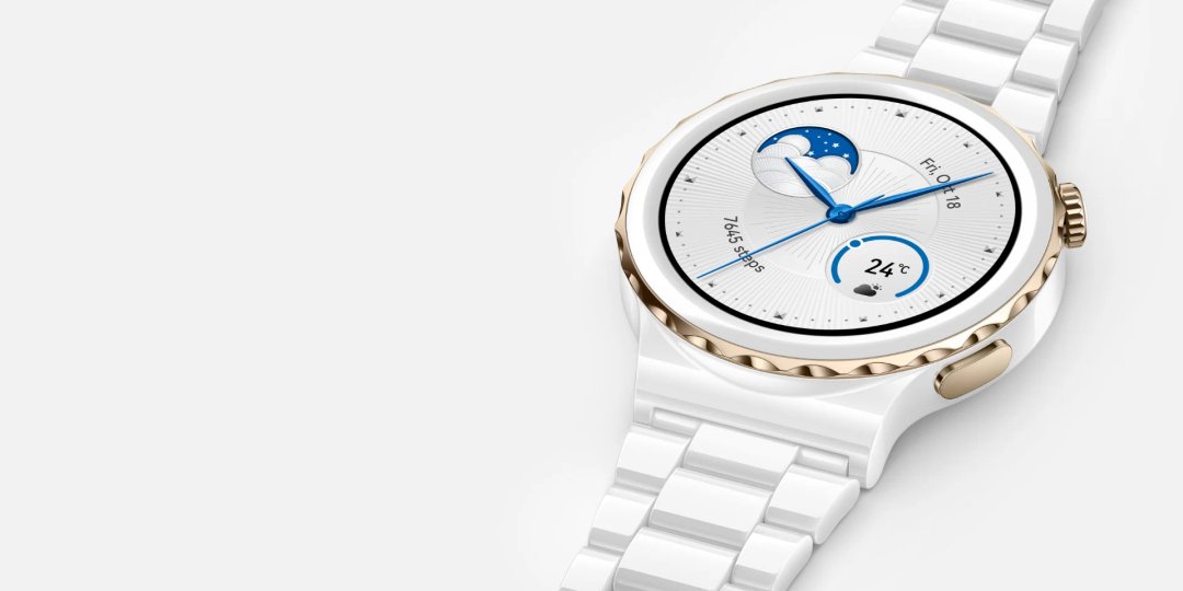 Huawei Watch GT 3 Pro Ceramic — Ілюстративне фото — колір може відрізнятися