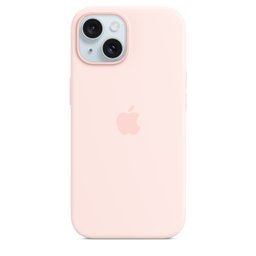 Apple iPhone 15 Plus - Silicone Case MagSafe - Pink 1