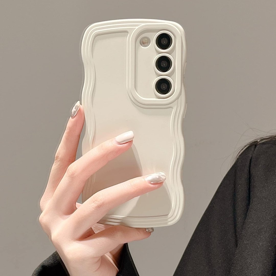 Samsung Galaxy S23 - Silicone Grip Case - White