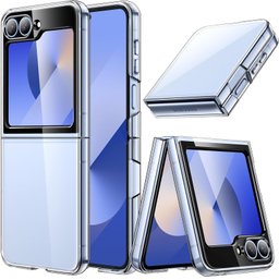 Samsung Galaxy Z Flip6 - Clear Case - Transparent 3