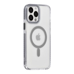 TUNIQ Чохол-накладка для iPhone 13 Pro Max — Шнурок на шию — magsafe — колір: сірий 3