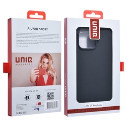 UNIQ Accessory iPhone 14 Pro Max TPU Чохол-накладка — колір: чорний 4