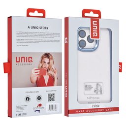 UNIQ Accessory Чохол-накладка для iPhone 14 Pro Max — колір: блакитний 4