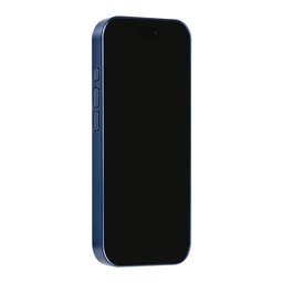 TUNIQ Чохол-накладка для iPhone 15 Pro — Magsafe PC з волокнистим візерунком — колір: синій 2