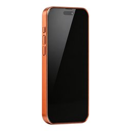 TUNIQ Чохол-накладка для iPhone 15 Pro Max — Magsafe PC з волокнистим візерунком — колір: помаранчевий 2