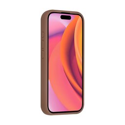 TUNIQ Чохол-накладка для iPhone 16 Pro — Повністю силіконовий — колір: коричневий 2
