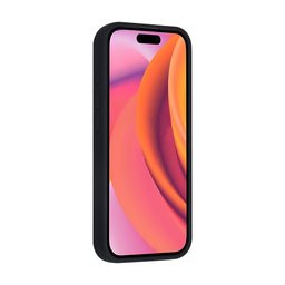 TUNIQ Чохол-накладка для iPhone 16 — Повністю силіконовий — колір: чорний 2