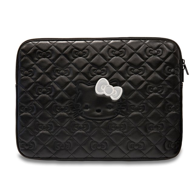 Hello Kitty Чохол для ноутбука Quilted Bows — колір: чорний
