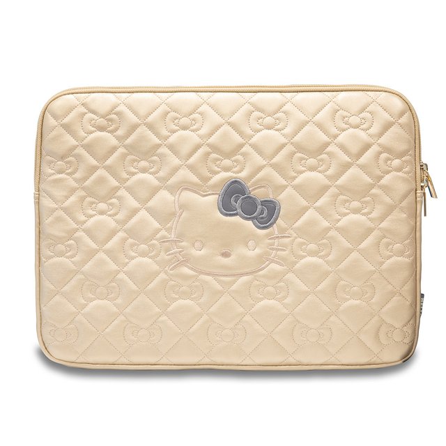Hello Kitty Чохол для ноутбука Quilted Bows — колір: золотистий