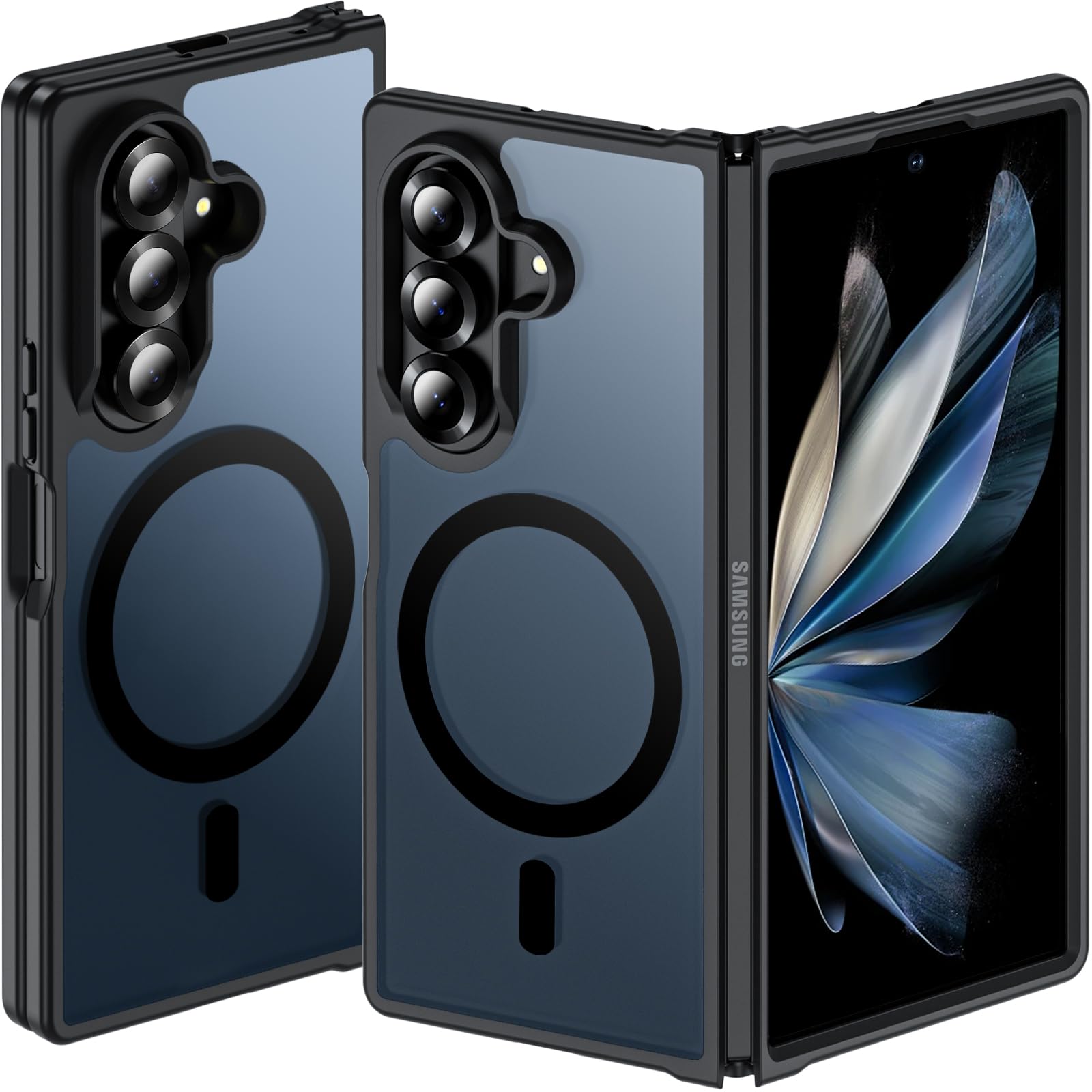 Samsung Galaxy Z Fold7 - Silicone Case - Black