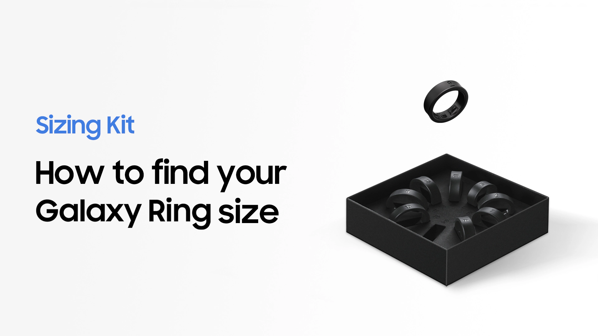 Samsung Ring Charging Case Size 8 EP-QQ508