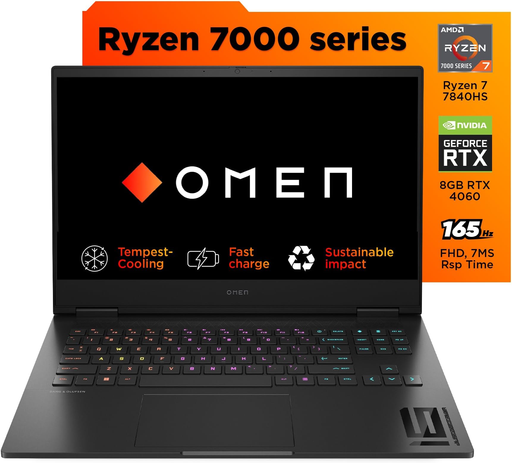 HP Omen 16-wf0876no 16.1" 2