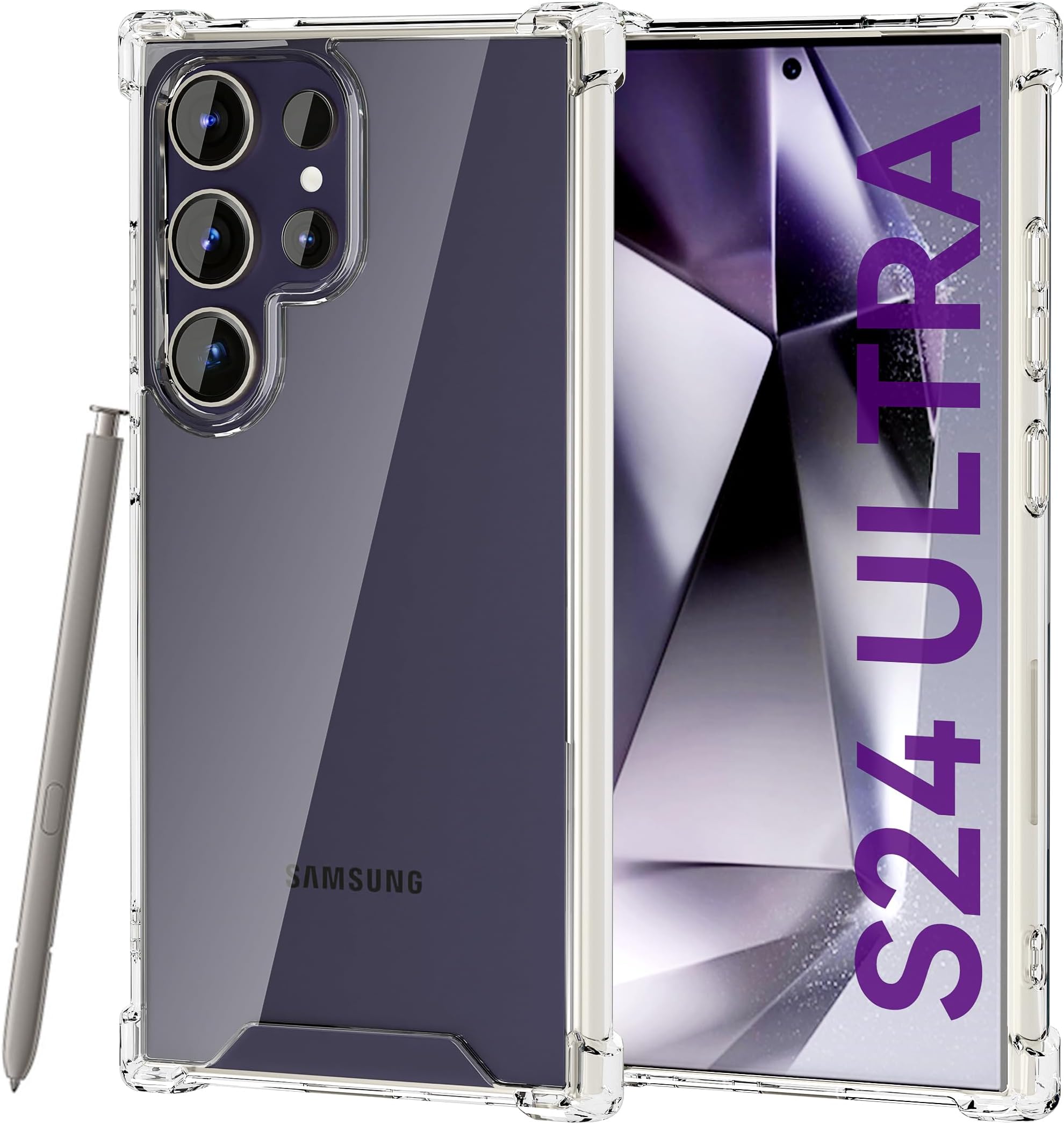Samsung Galaxy S24 Ultra - Clear Case - Transparent