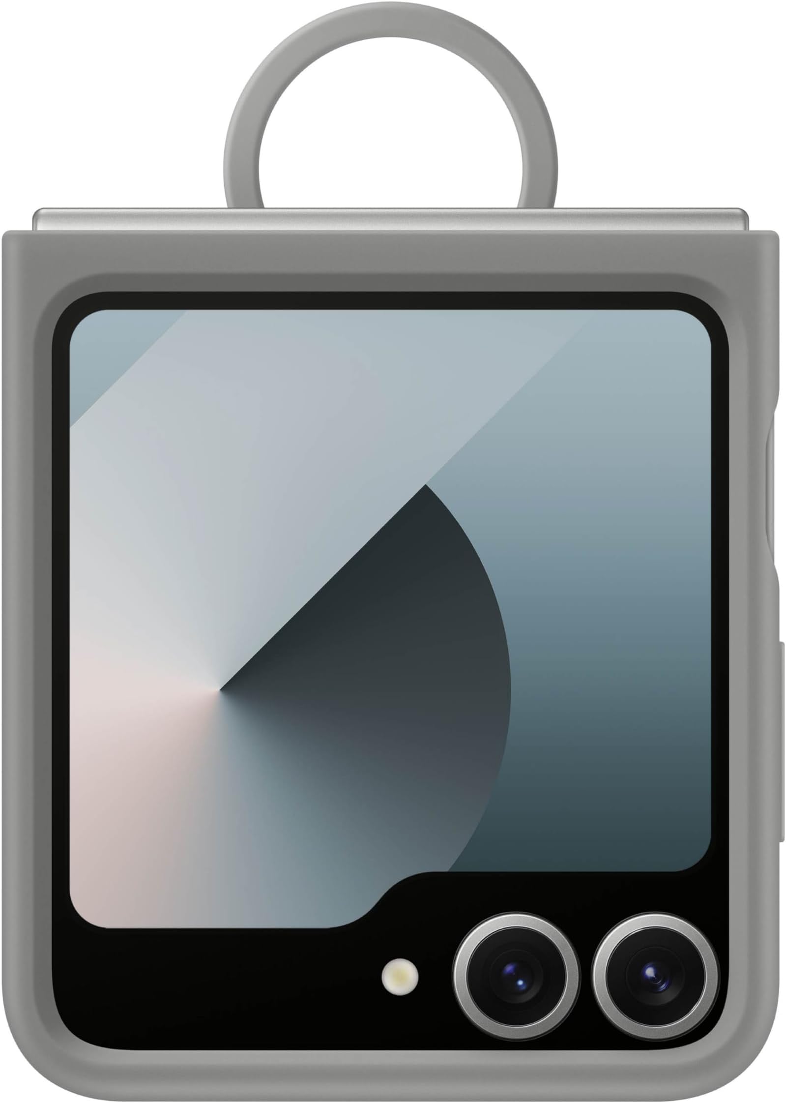 Samsung Galaxy Z Flip5 - Silicone Case with Ring - Cream